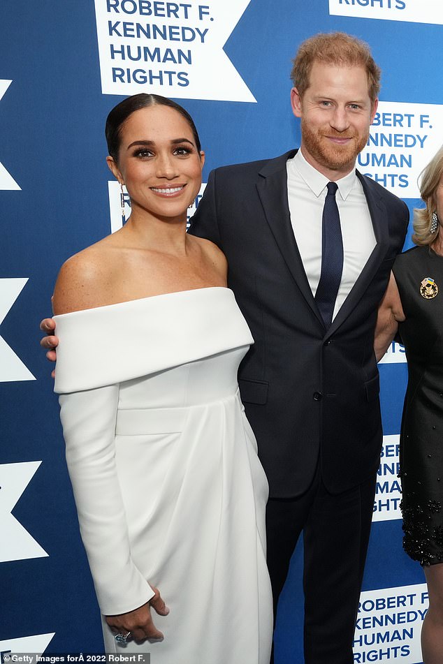 Despite the fact that the memoirs were leaked in Spain before the official publication date, Nielsen data suggests that sales were not negatively affected.  (Pictured: The Duke and Duchess of Sussex)