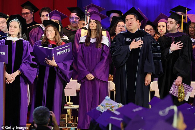 'Find the moments to pause': Emily urged graduates to find time to 'pause' and take note of their progress