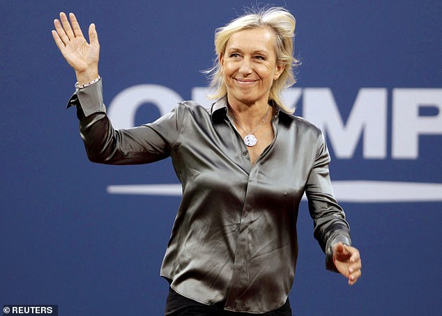 The 18-time Grand Slam singles champion Martina Navratilova noted that 