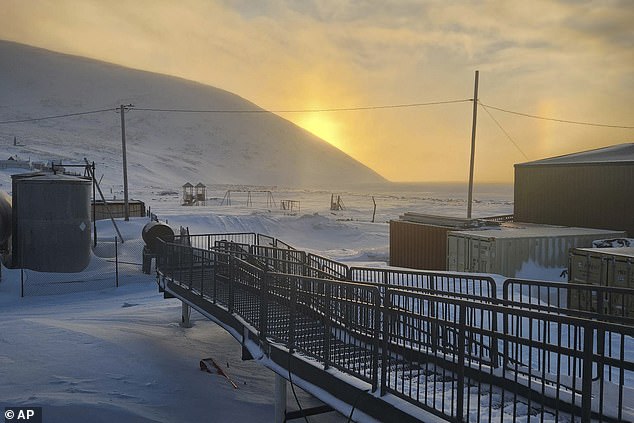 The attack occurred as Myomic and Ongtowasruk were leaving the Kingikmiut School at around 2:30 p.m. on January 17, according to Alaska State Troopers.  The path to the school was photographed two days before the attack.