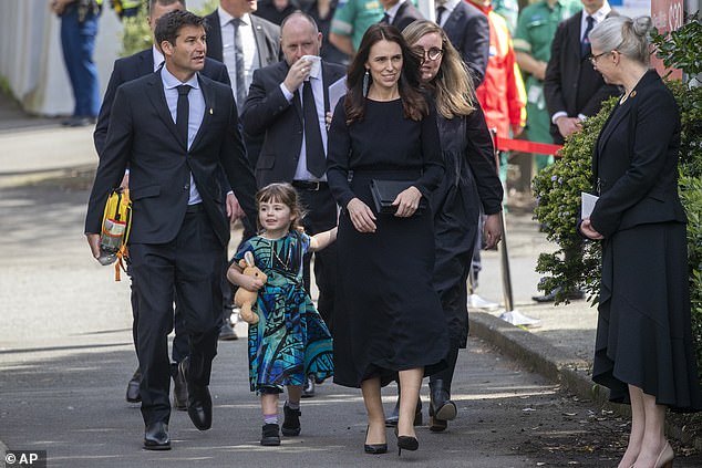 Ms Ardern said she hoped to spend more time with her fiance Clarke Gayford and their daughter Neve.