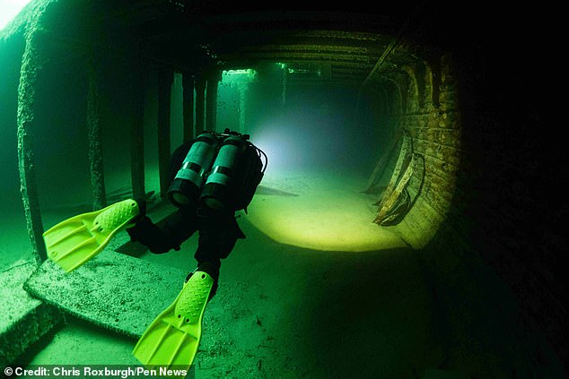 The ship was old and so dilapidated that it reportedly had to be pumped daily, and a man hired for the job was rumored to have been paid in whiskey.