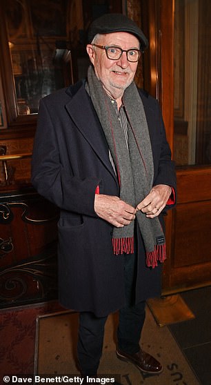 Acting royalty: Oscar winner Jim Broadbent also attended the play.