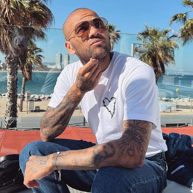 Dani Alves protested his innocence in an interview with Spanish television after a court confirmed that he had opened a formal investigation.