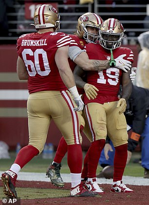 San Francisco beat the Seattle Seahawks in the wild card round