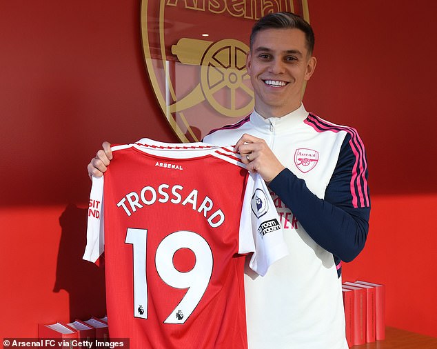 Arsenal have signed their own winger, adding Leandro Trossard to their squad