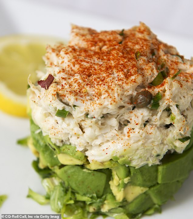 The Crab Imperial appetizer at The Monocle on the Senate side of the Capitol in Washington, DC