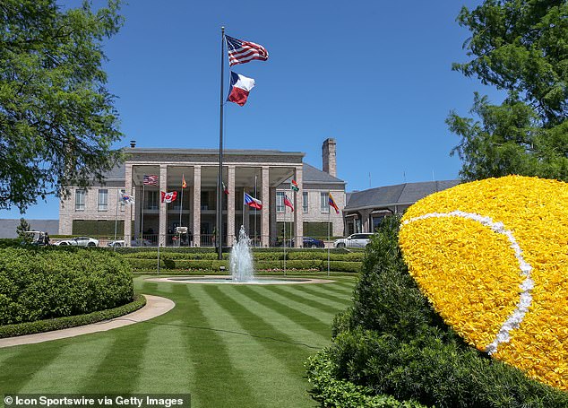 Manchin has spent $15,000 at River Oaks Country Club in Houston, Texas