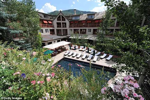 The senator spent $20,000 on The Little Nell, a five-star hotel in Aspen, Colorado