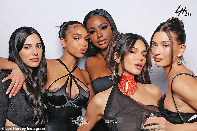 Celebration time: The star recently made a glamorous appearance to celebrate Lori Harvey's 26th birthday along with fellow celebs like Hailey Bieber.