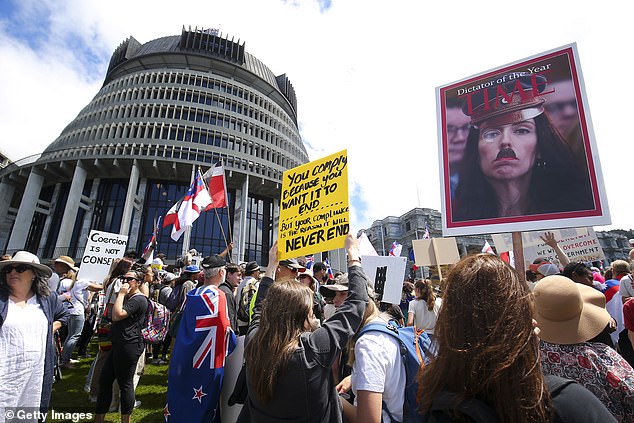 Mr. Hipkins managed New Zealand's COVID-19 response at a time when many New Zealanders were protesting the country's onerous restrictions.