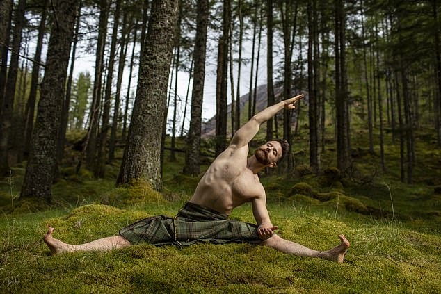 She started doing yoga 17 years ago after major surgery on her legs for a rare medical condition.