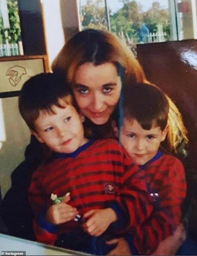 Life became even more difficult when her great-aunt broke the news that her mother (center) had died of a heroin overdose.