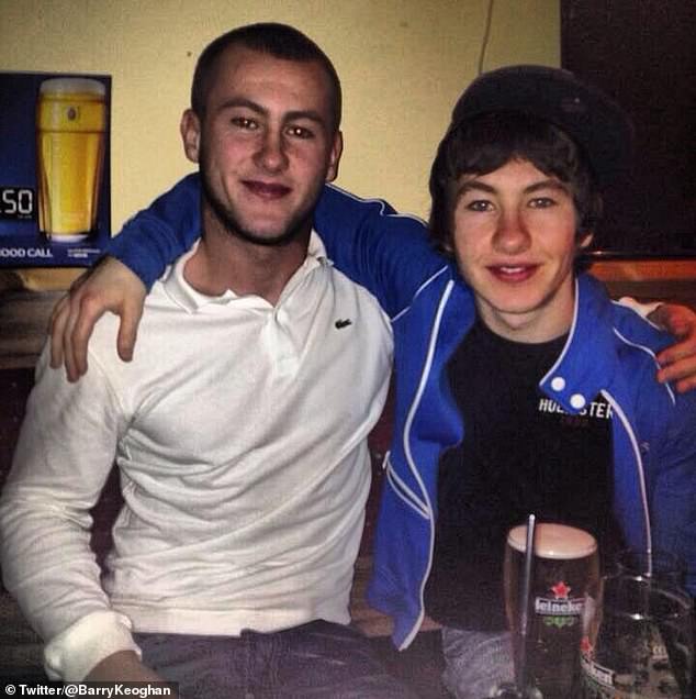 Barry Keoghan (right) and his brother Eric (left) were in foster care for seven years, with the two brothers staying in 13 different homes during that time.