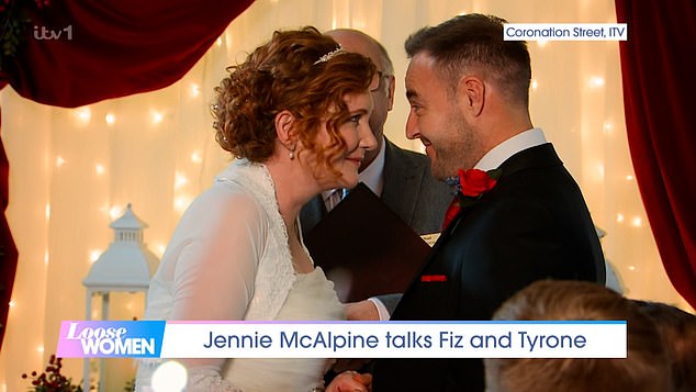 A day to remember: The soap opera star didn't enjoy filming Fizz's wedding to his on-screen love Tyrone because he hates being the center of attention