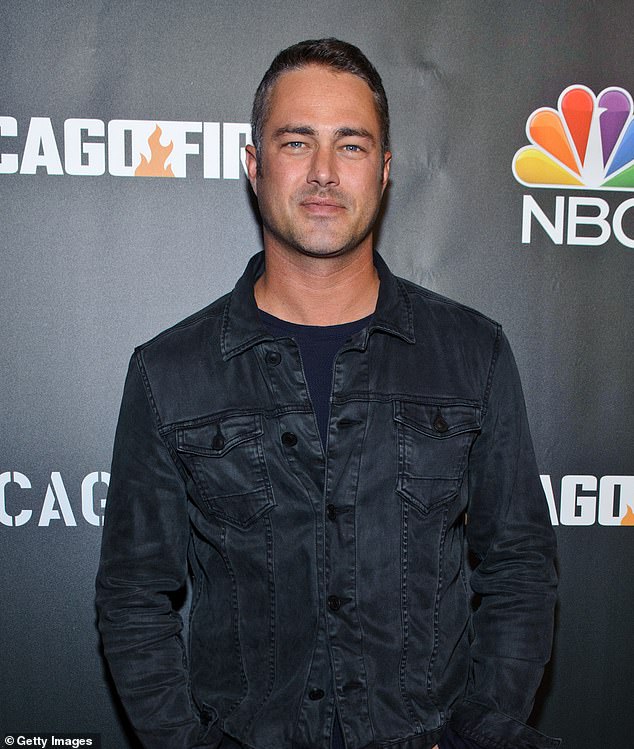 Longtime cast member: The fan favorite, who was previously engaged to Lady Gaga, has played Chicago Fire Department Lieutenant Kelly Severide since the show's debut in 2012;  In the photo 2018