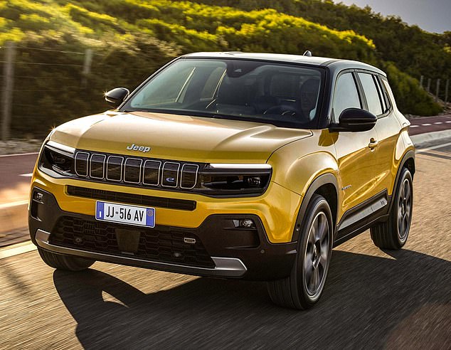 Slim: The all-electric Jeep Avenger has been named European Car of the Year 2023 by an international jury