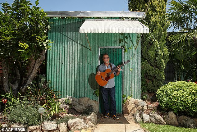 Dubbed the 'Willoshed' concerts, fans can expect to hear the composer's 'Old Man Emu' greatest hits during the two-hour daytime shows Pictured: Williamson during the Tamworth Country Music Festival in 2019