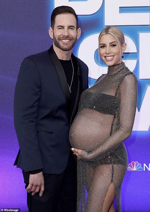 The cutest couple: The real estate couple now have a TV series in the works, with HGTV set to air in 2023 with a working title of The Flipping El Moussas;  seen at the People's Choice Awards in 2022