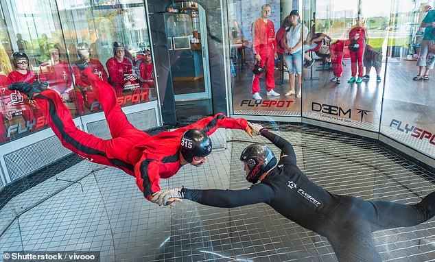 iFly allows anyone between the ages of three and 103 to participate in indoor skydiving as long as they weigh less than 136kg, stating that safety is a 