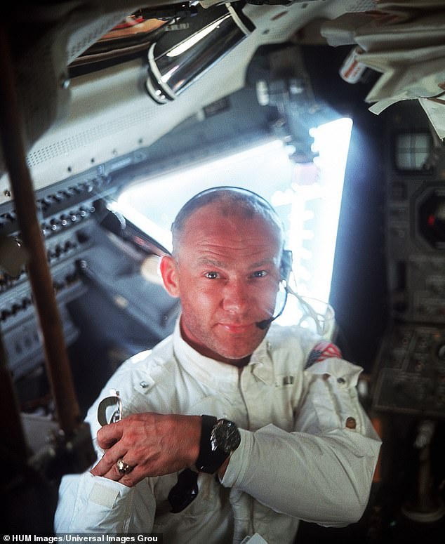 Quite a character: Buzz Aldrin also earned the nickname of Dr. Rendezvous