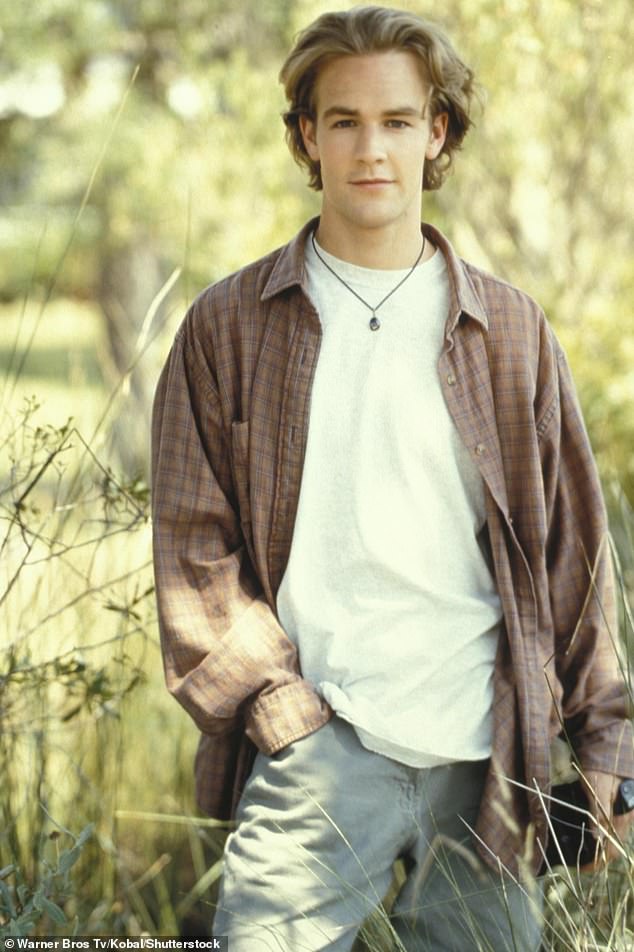 It boy: James Van Der Beek, who played the show's main character, also shared an early portrait of the character and a long, heartfelt message about the show's impact on him;  In the photo from 1998