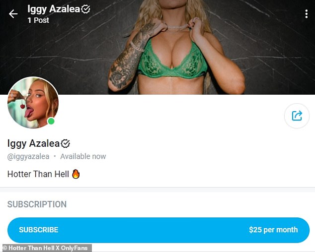 While subscribers must pay $25 to access the 32-year-old's account, photos and videos of the topless and twerking Fancy hitmaker have now flooded sites like Twitter and Reddit.