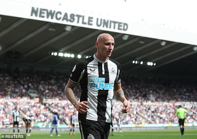 Shelvey has fallen down the pecking order at St James' Park and is currently out with a calf injury.