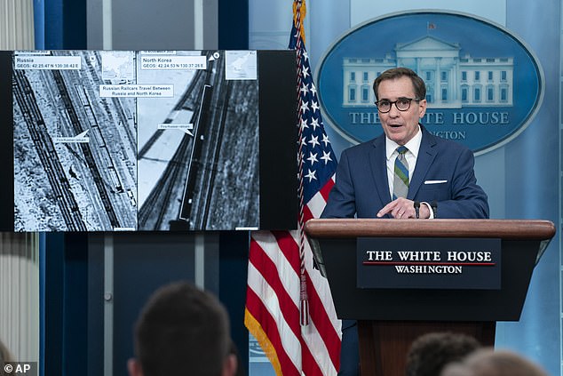 National Security Council Coordinator for Strategic Communications John Kirby announced the designation at the White House on Friday, pledging more sanctions to follow.