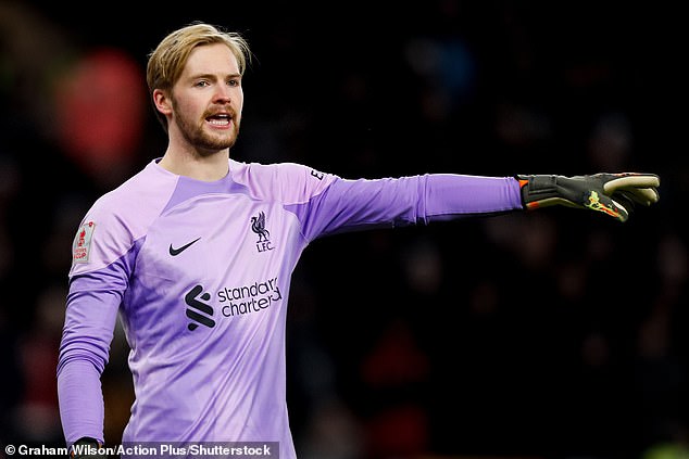 Caoimhin Kelleher only had to make two saves during Liverpool's clash with Wolves