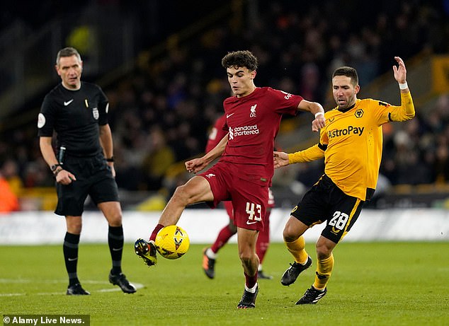 The young Spaniard Stefan Bajcetic has been a revelation for Jurgen Klopp's team this season