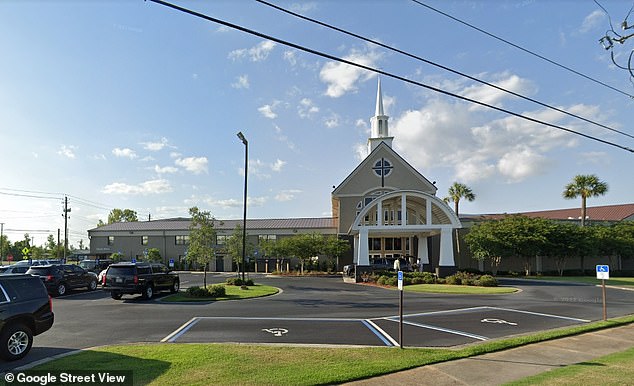 He preached at Hiland Park Baptist Church in Panama City (pictured)