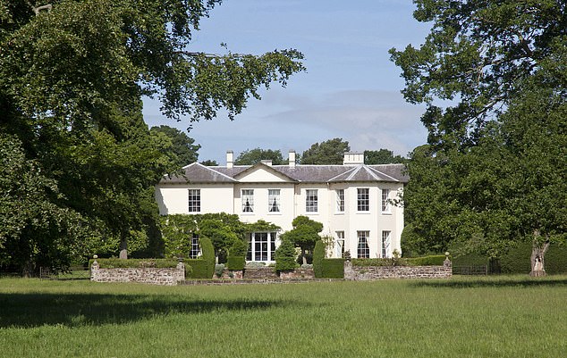 Chyknell Hall is a Regency-era mansion set in the middle of a 200-acre shooting estate and is being sold privately.