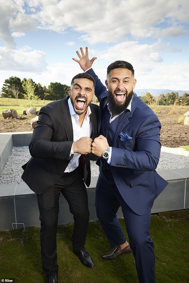 Unfortunately for Peter, The Block had a monster ratings season in 2022 and it's not going away anytime soon.  The Grand Finale saw 1.384 million tube viewers tuning in to watch the houses go up for auction.  In the photo: Winners Omar and Oz