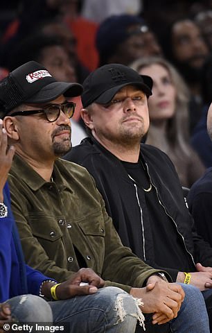 Nervous: He could be seen on the sidelines completely fascinated by the game and the players.