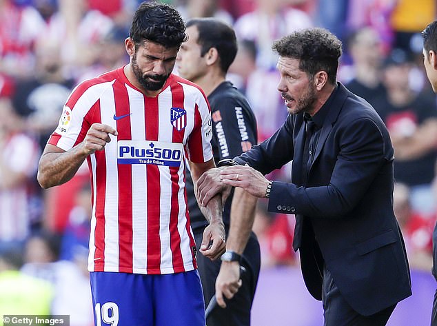 Atlético Madrid manager Diego Simeone hopes Depay can make a similar impact to former star striker Diego Costa.