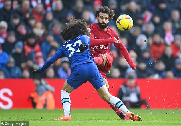 The Reds wasted in the final third with Mo Salah guilty of wasting a chance in the first half