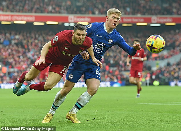 Milner showed his quality during an intriguing battle with Chelsea youngster Lewis Hall