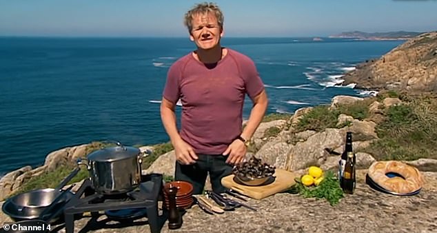 British chef Gordon Ramsay has featured goose barnacles in his Channel 4 series The F Word