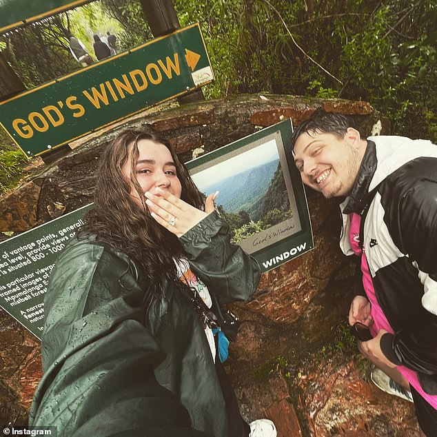 Mr. McKinnon proposed to her at a famous beauty spot called God's Window, in the country his fiancée hadn't visited in six years.