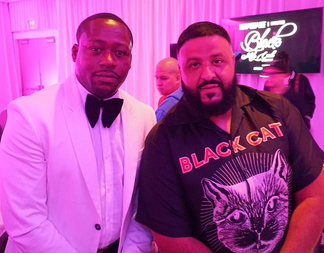 Benson also bragged that he knew the mayor of New York City, regularly posting him and other celebrities, including DJ Khaled, on his social media.