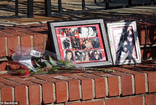 Photos of the two together have been posted at their resting places.