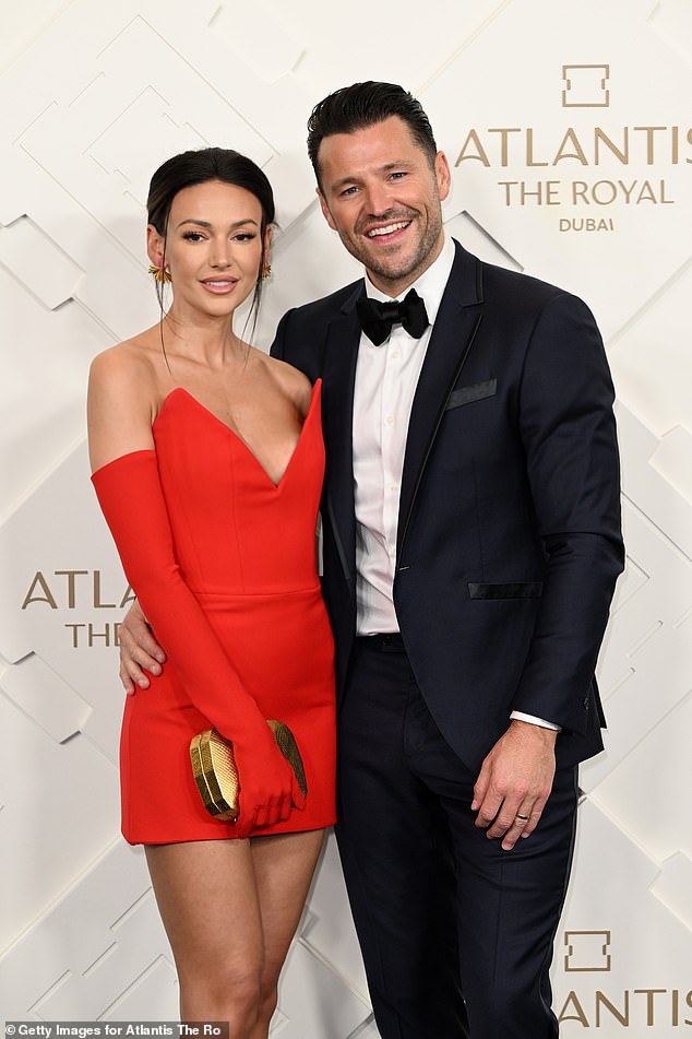 Power Couple: The power couple made sure to turn heads as they headlined the guest list for Saturday's event, which is part of a lavish three-day extravaganza to mark the opening.