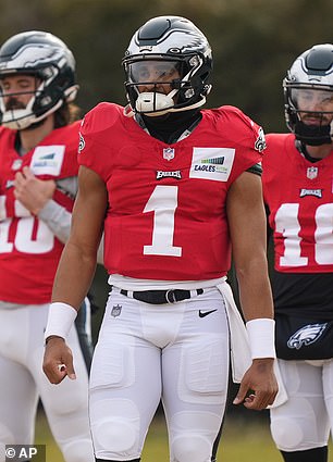 Philadelphia Eagles quarterback Jalen Hurts