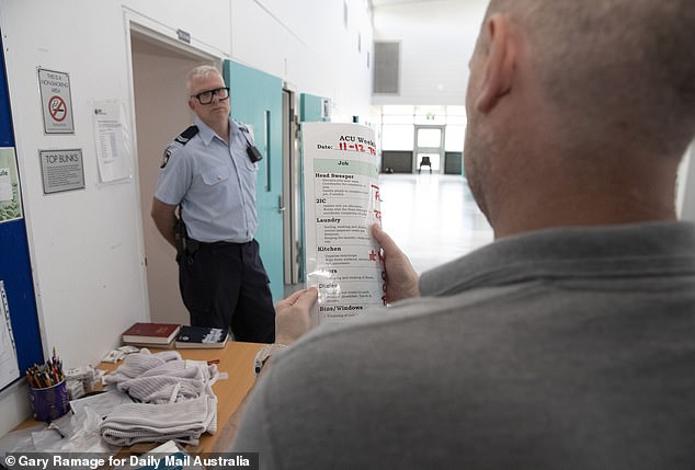 CO Veal (pictured left) says the job of being a corrections officer is very challenging due to the unexpected nature of the occupation.