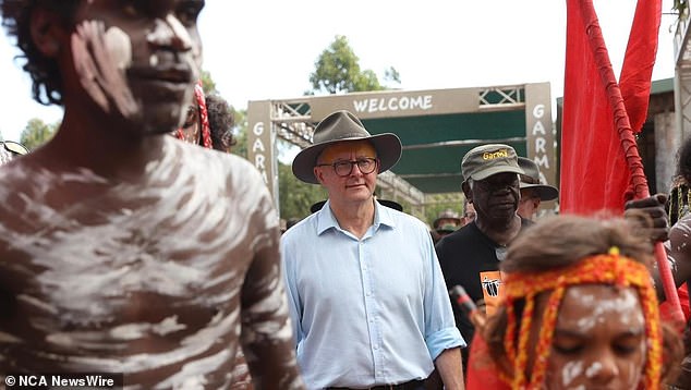 Albanese said his focus would be to pass the referendum in the second half of the year.  Image: Supplied/ PMO