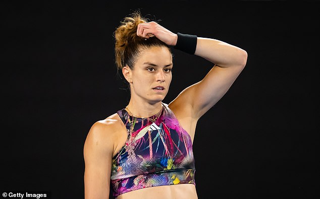 Maria Sakkari became the latest big name to fall victim to the 'Netflix curse' sweeping tennis