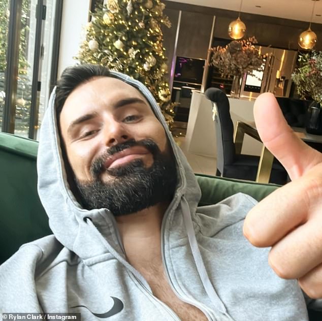 Ordeal: Rylan admitted he had trouble doing the smallest of tasks like showering and making tea as he was overwhelmed with emotion, and the star details how he gave 