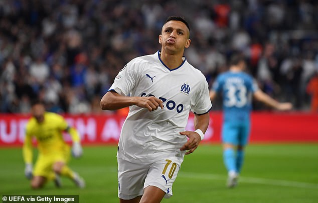 Sánchez now plays for Ligue 1 side Marseille and has scored nine goals in all competitions this season.