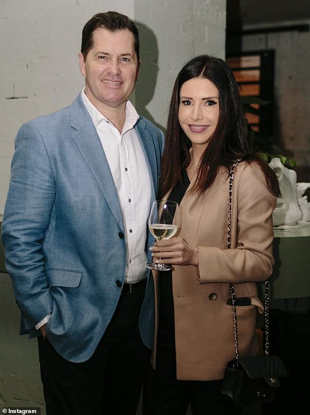 The former Channel Seven presenter presented the glamorous brunette with a diamond ring from Matthew Ely in Woollahra